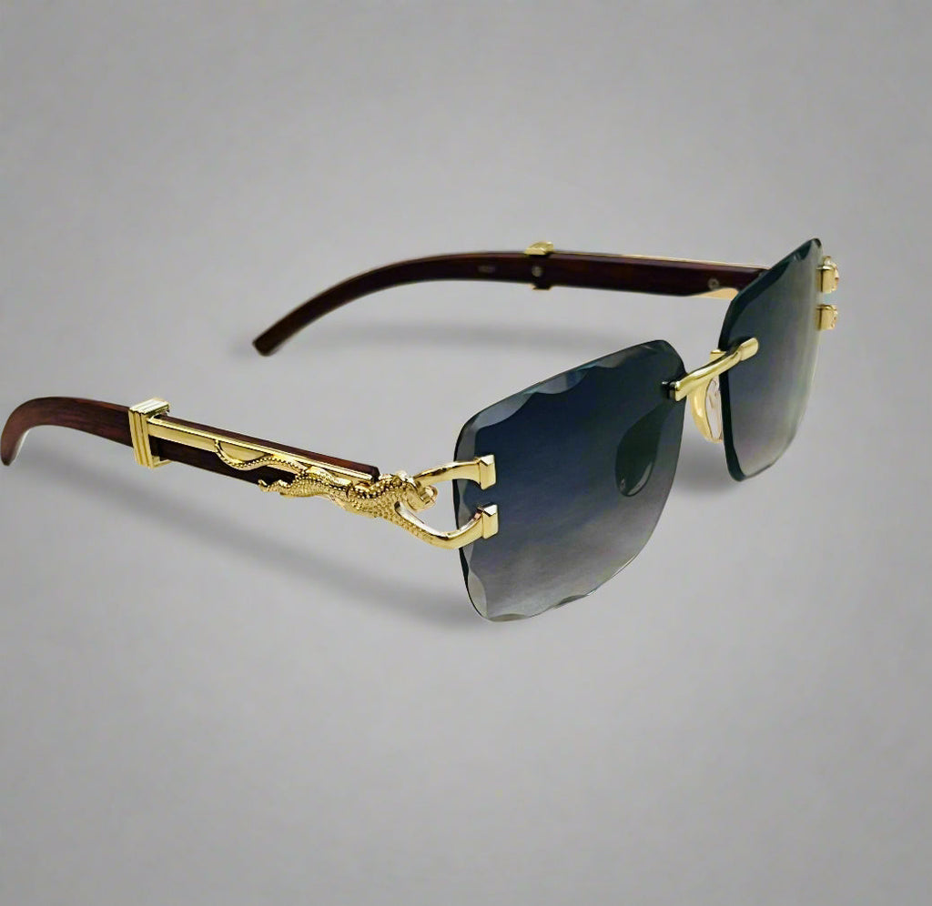 Jaguar Glasses Diamond Cut Style A+ Quality | 001